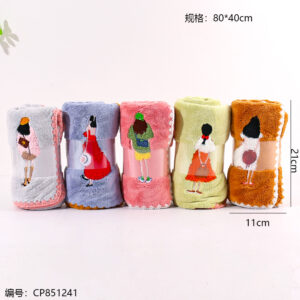 1199 Coral velvet quick-drying towel 1*5 - Image 3