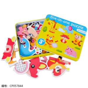 6-in-1 animal style puzzle toy-607 - Image 3