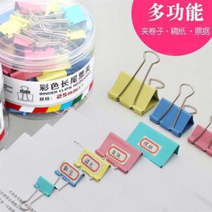 Binder clips 4# (cylinder box pack) - Image 1