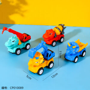 Dinosaur engineering car toy-586-87 - Image 2