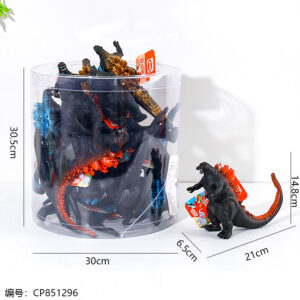 3393 Godzilla toy bucket*18 - Image 3