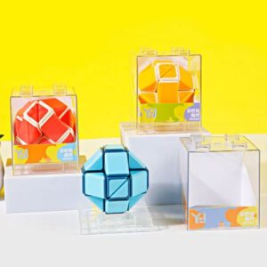 6642X Dopamine Magic Ruler Rubik's Cube 1*64 with display stand - Image 1