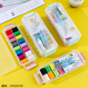 Long Box Double Layer Needle & Thread Box Set - Image 1