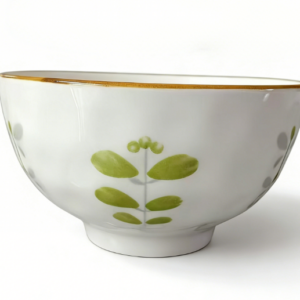 5 Inch Rainstone Spring Ceramic Bowl - Image 1