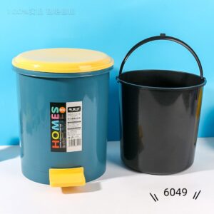 6049 Footed Trash Can - Image 3