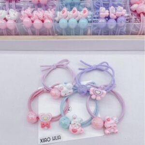 Bunny Series Kids Hair Ties 2pcs - Image 1