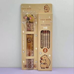 Capybara Series – Capybara Stationery Set 2613 - Image 1