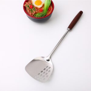 Ancient wood series slotted spatula - Image 1