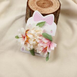Floral Print Claw Clips 2pcs-4 - Image 1