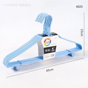 6025 Newflower Plastic Dipped Hanger/10pcs - Image 2