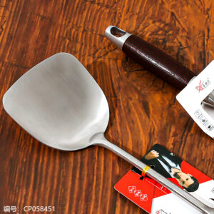 7280 non-magnetic pear wood handle spatula - Image 2