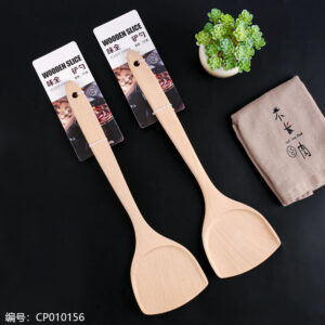 3703-Beech Wood Spatula/15 - Image 1
