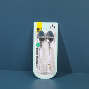 Small marble double spoons set-7152 - Image 3