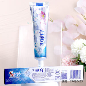3D Dazzling White Morning Dew Lotus Toothpaste 120g - Image 4