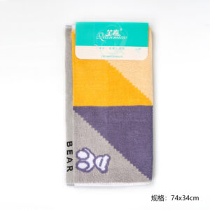 815 Triangle Bear Punching Towel - Image 2