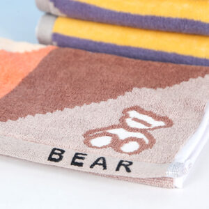 815 Triangle Bear Punching Towel - Image 3
