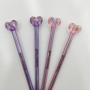 Crystal Endless Pencil - Heart - Image 1