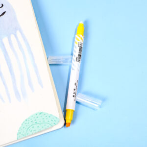 Magic colour-changing fluorescent pen - yellow(1 PC) - Image 2