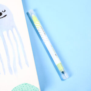 Magic colour-changing fluorescent pen - light green(1 PC) - Image 4