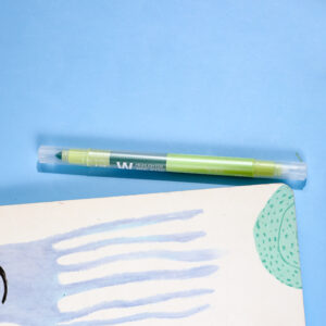 Erasable fluorescent pen - light green(1 PC) - Image 3
