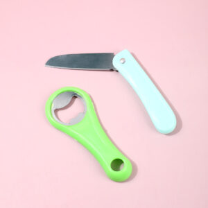 Stainless steel opener + fruit knife combo - Image 4