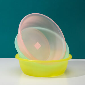 Transparent large round basin 30*10-921 - Image 1