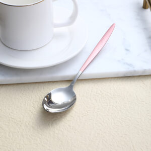Spanish pink No. 2 pointed spoon - Image 4