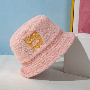 Japanese simple bucket hat - Pink - Image 1