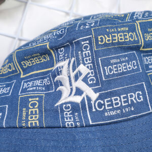Inwrought printed pattern fisherman hat-light blue - Image 4