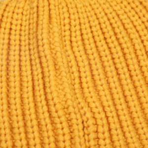 Trendy Korean style knitted hat-yellow - Image 4