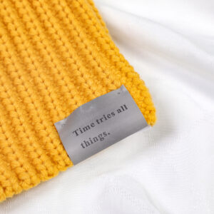Trendy Korean style knitted hat-yellow - Image 5