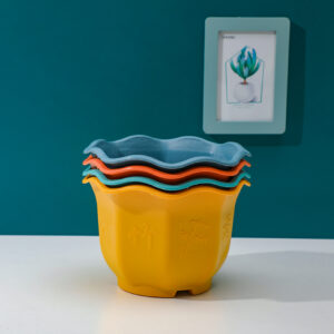 Plum flowerpot-A-28 - Image 1