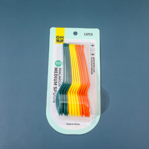 Macaron medium spoon 12pcs-220-X12 - Image 4