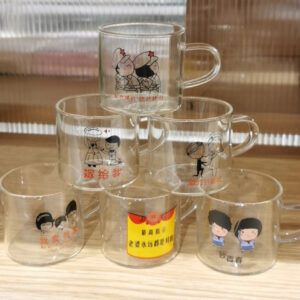 I love my family teacup with handle 150ml - Image 1