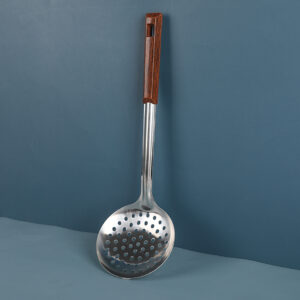 Square hole slotted spoon 12 cm - Image 1