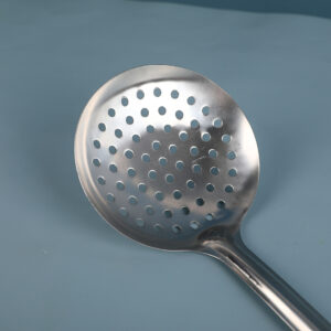 Blue handle 12# slotted spoon - Image 2