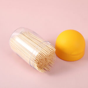 5236 Yellow round bucket-shaped toothpick - Image 4