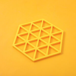 Little yellow duck series-geometric heat insulated pad-951 - Image 2