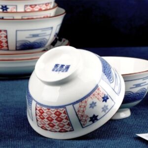 5-inch sea of clouds European style ceramic bowl - Image 1