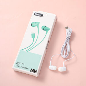 Type-C Wired Earphones (Soft Head) Z10 - Image 3