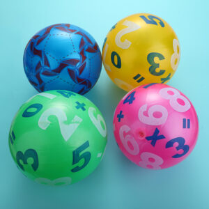 9" double printed inflatable ball - Image 1