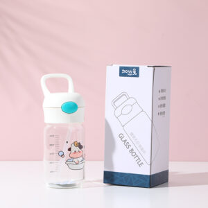 Little cow small hand-held glass bottle 350ml - Image 2