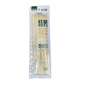 BBQ bamboo skewers 50pcs-25 - Image 1