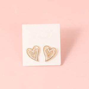 Fashion Stud Earrings WE19733 - YO - Image 1