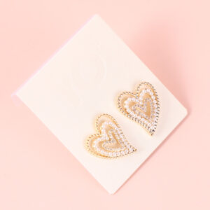 Fashion Stud Earrings WE19733 - YO - Image 2
