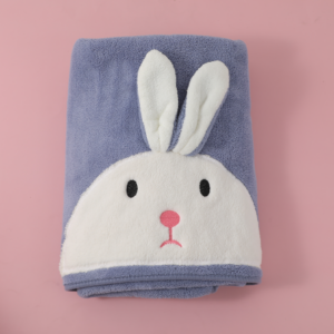 Large rabbit bath towel - Image 1
