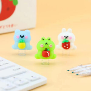 Fruit creative gel pen with black refill(1 PC) - Image 1