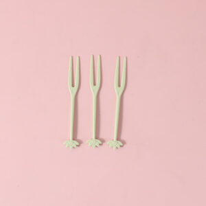 Bag packed cartoon fruit fork 50pcs-011 - Image 2