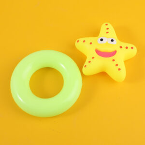 Soft plastic starfish bath toy set - Image 2