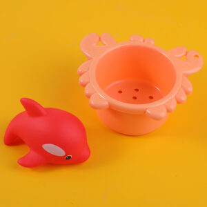 Soft plastic animal bath toy set - Image 2